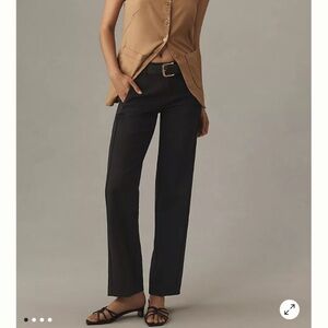 Maeve Anthropologie Classic Black Pants